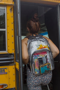 Load image into Gallery viewer, Clear Backpack
