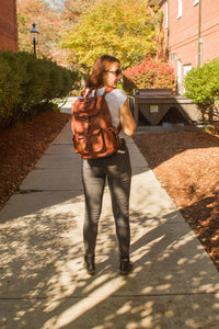 Load image into Gallery viewer, Leather Backpack
