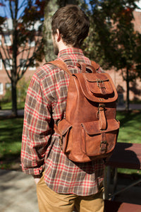Load image into Gallery viewer, Leather Backpack
