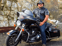 Load image into Gallery viewer, Leather Biker Vest
