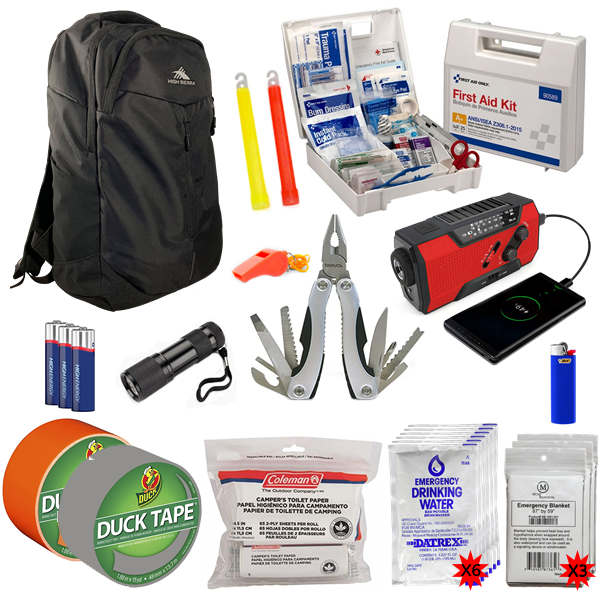 Bulletproof Survival Pack & Safety Kit