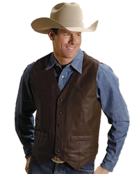 Load image into Gallery viewer, Leather Western Vest
